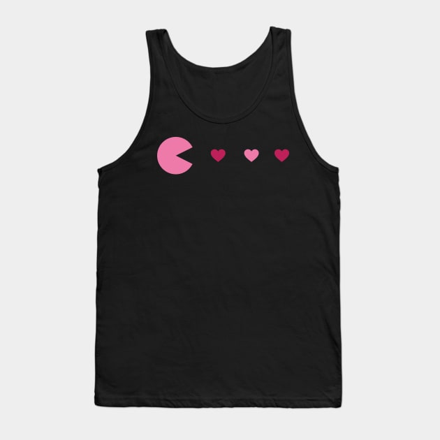 Pacman valentine's Day Tank Top by Coolthings